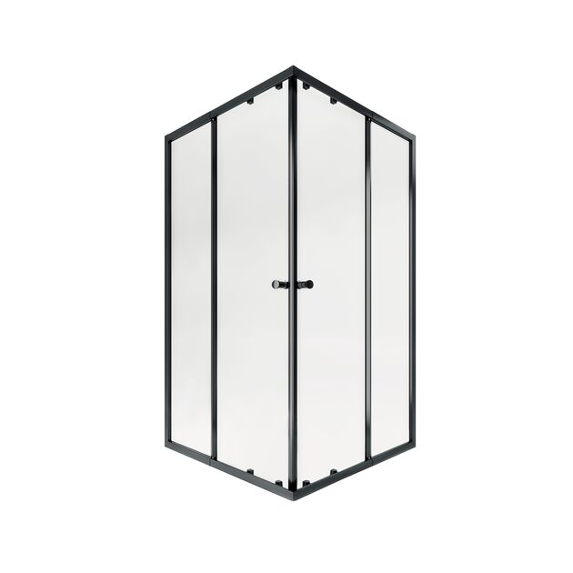 Душова кабіна Qtap Pisces BLA107-9SC5 75-90x75-90 см, скло Clear 5 мм без піддона, фото  | SNABZHENIE.com.ua