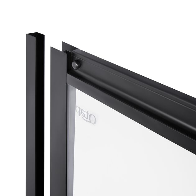 Душова кабіна Qtap Pisces BLA107-9SC5 75-90x75-90 см, скло Clear 5 мм без піддона, фото , зображення 3 | SNABZHENIE.com.ua