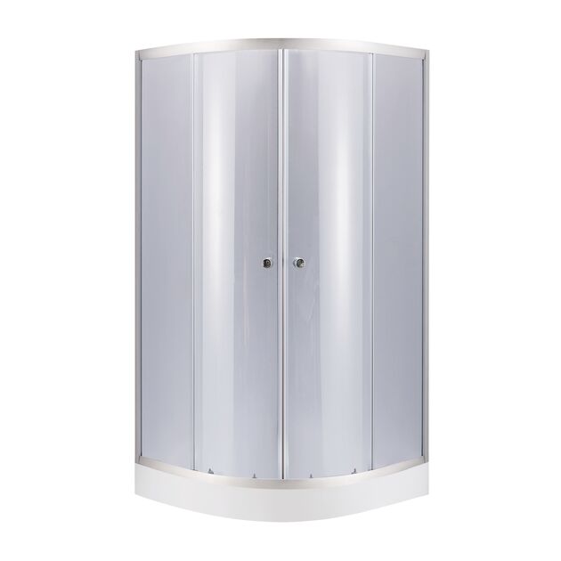 Набор душевой кабины Latwa SC90x90 с тонированным стеклом 4 мм, фото  | SNABZHENIE.com.ua