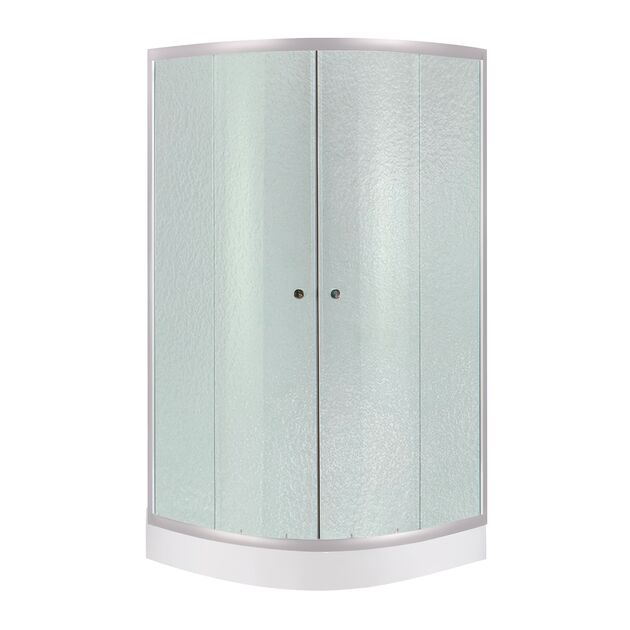 Набор Lidz душ. кабина Latwa SC90x90, стекло Frost 4 мм + поддон Kupala, фото  | SNABZHENIE.com.ua