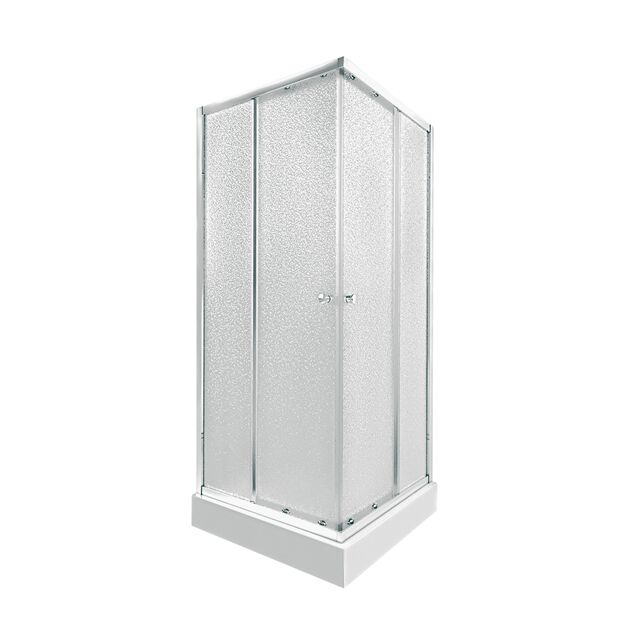 Набор душевой кабины Qtap Presto CRM1088SP5 и поддона Tern 80x80 см, фото  | SNABZHENIE.com.ua