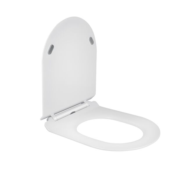 Сиденье для унитаза Qtap Presto Slim с микролифтом QT26991217AW, фото , изображение 3 | SNABZHENIE.com.ua