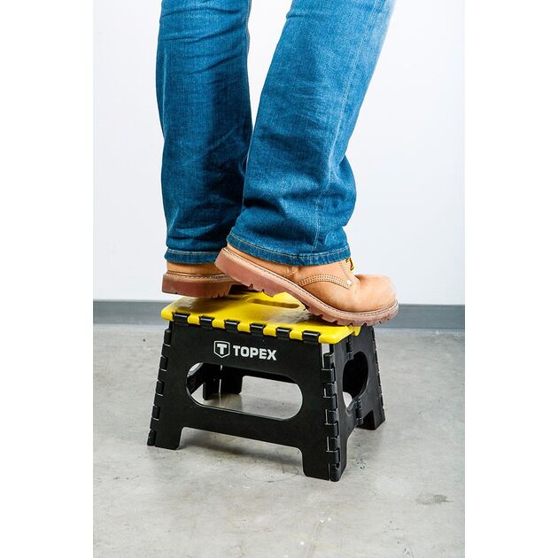 Складной табурет TOPEX, грузоподъемность 150 кг, фото , изображение 3 | SNABZHENIE.com.ua