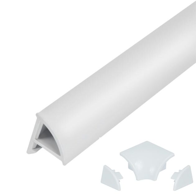 Набір декоративних планок для піддона і ванни (2x1м) + з'єднання + 2 ковпачка Qtap WCS011, фото  | SNABZHENIE.com.ua