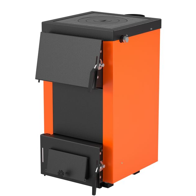 Котел твердотопливный Thermo Alliance Magnum V 4.0 SSF 12 с конфоркой, фото  | SNABZHENIE.com.ua