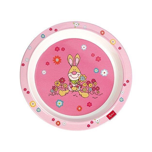 Тарілка sigikid Bungee Bunny, фото  | SNABZHENIE.com.ua