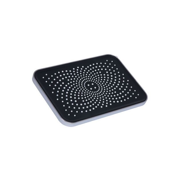 Лейка для верхнего душа Qtap Hlavova 260x180 мм прямоугольная QTHLA107CRM45784 Chrome/Black, фото  | SNABZHENIE.com.ua