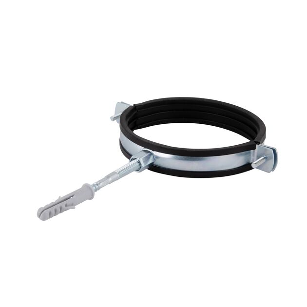 Хомут Thermo Alliance Standart 4" с черной резиной (D108-113 мм) SD100100B, фото  | SNABZHENIE.com.ua