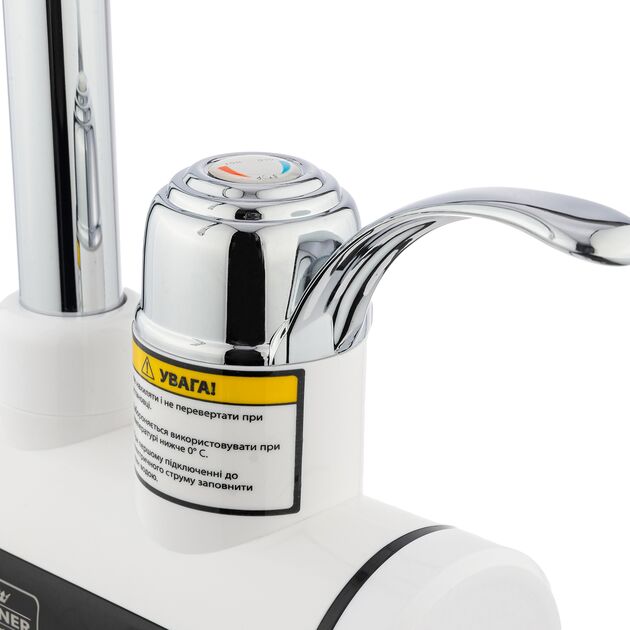 Проточный водонагреватель Kroner KRM Volt CW091 с дисплеем, фото , изображение 3 | SNABZHENIE.com.ua