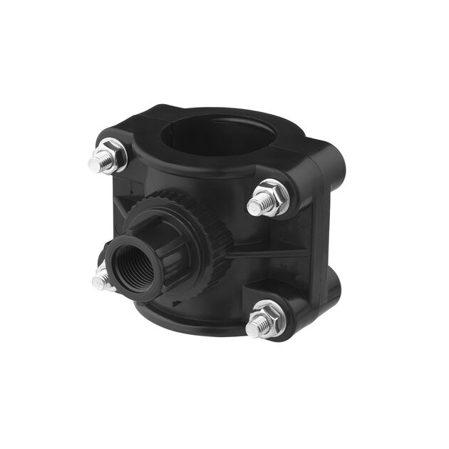 Седловая врезка ПЭ SantehPlast 50х1/2", фото , зображення 3 | SNABZHENIE.com.ua