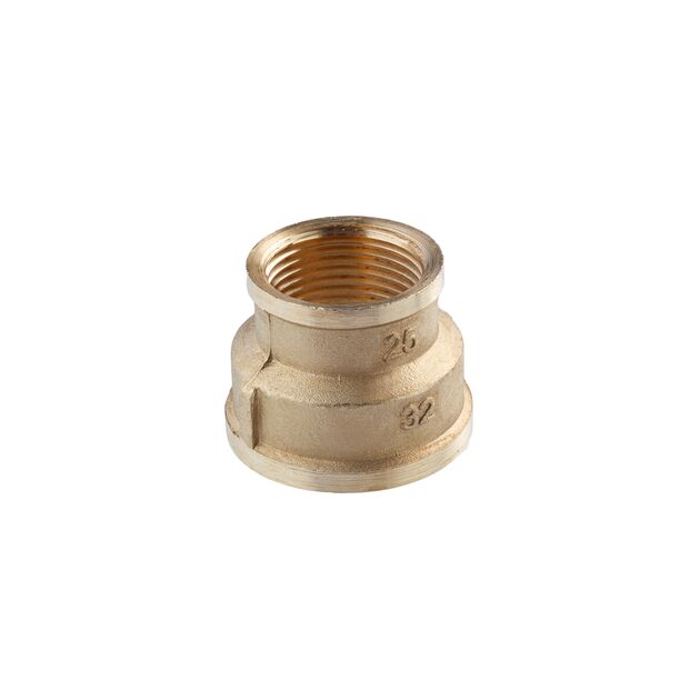 Муфта перехідна посилена LexLine 1 1/4х1 ВВ латунна УК0393-В, фото , зображення 3 | SNABZHENIE.com.ua