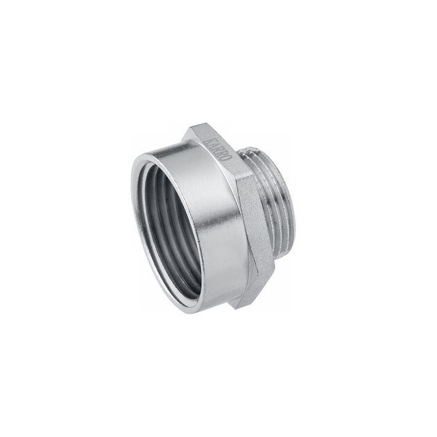 Переходник Karro 2х1 1/4 ВН никельований KR-3117, фото  | SNABZHENIE.com.ua