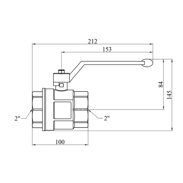 Кран шаровий STA LB 2 ВВ PN40 зелена ручка, никельований, фото , зображення 2 | SNABZHENIE.com.ua