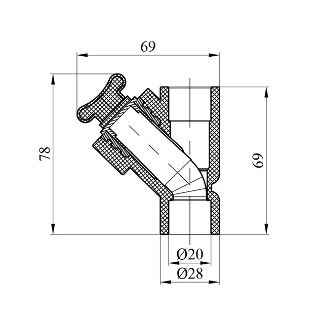 Обратный клапан PPR GrandiTherm 20 мм, фото , изображение 2 | SNABZHENIE.com.ua