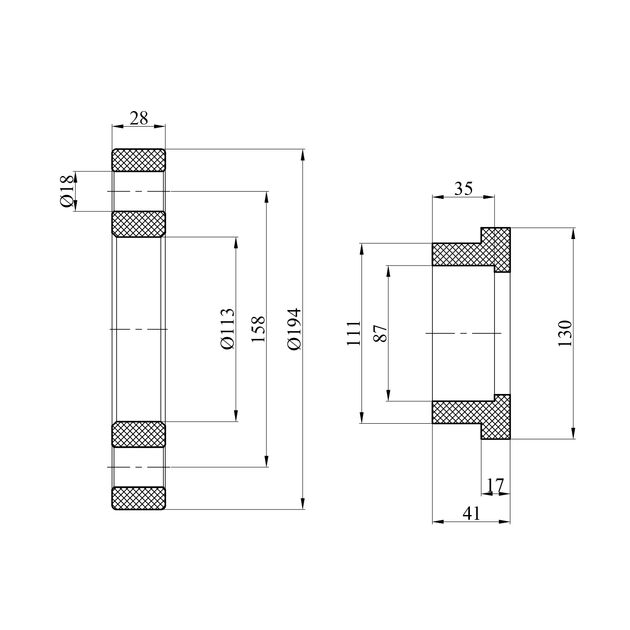 Фланец в комплекте PPR GrandiTherm 90 мм, фото , зображення 2 | SNABZHENIE.com.ua