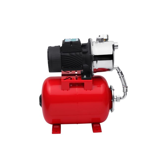 Насосна станція Pumpman ATSGJ800 Нmax 43 м Qmax 3,3 куб.м 800 Вт бак 24 л, фото , зображення 2 | SNABZHENIE.com.ua