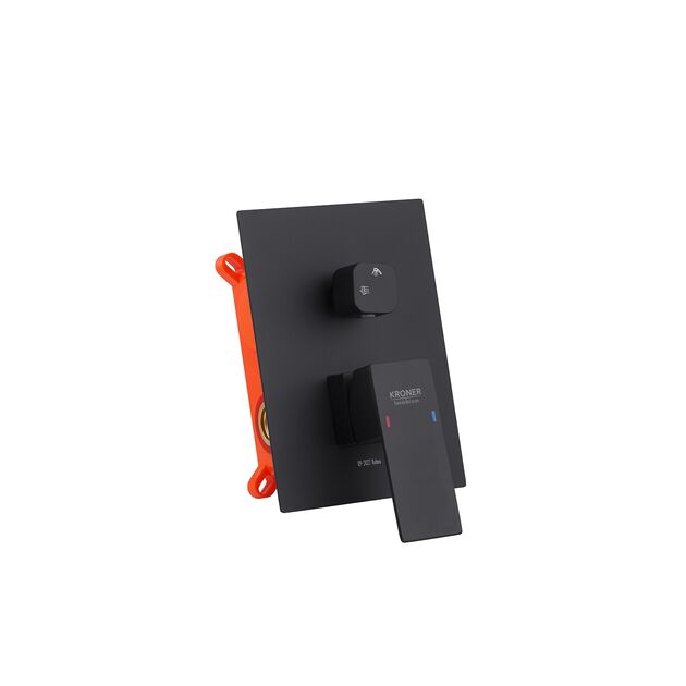 Душевая система Kroner KRP Кубус скрытого монтажа SCH082, фото , изображение 3 | SNABZHENIE.com.ua