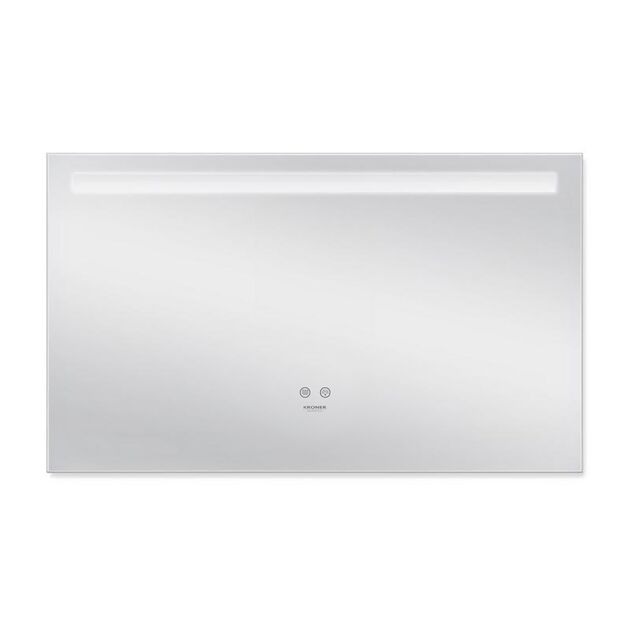 Зеркало Kroner KRP Spiegel HR4 - 10060 з LED-підсвіткою та антизапотіванням, фото , зображення 3 | SNABZHENIE.com.ua