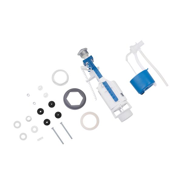 Комплект для бачка унитаза Kroner KRP - KIT7754, боковой подвод 1/2, фото , изображение 3 | SNABZHENIE.com.ua