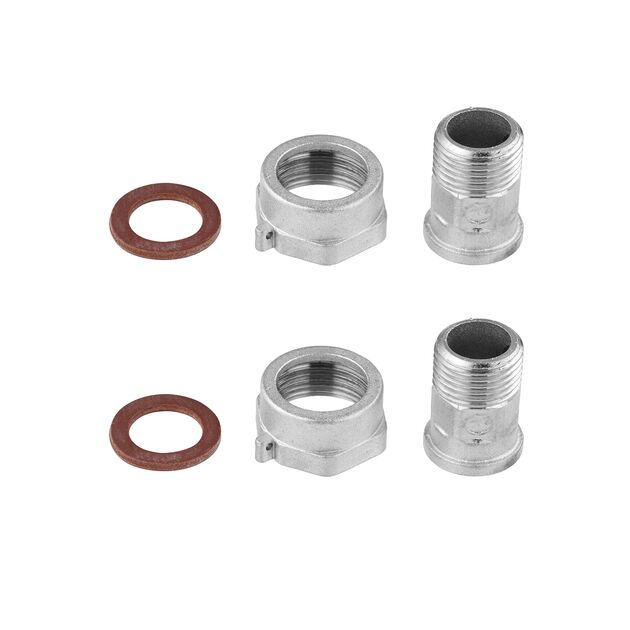 Присоединительный комплект к водяному счетчику LexLine 1/2''х3/4'' НК1316-Вн, фото  | SNABZHENIE.com.ua