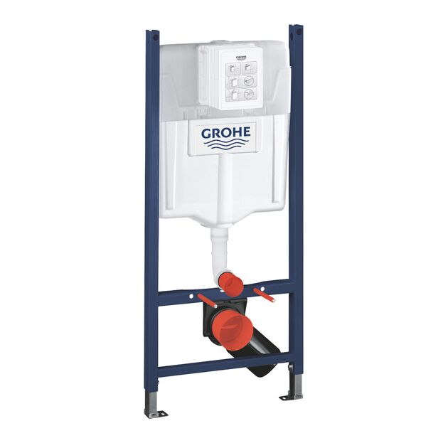 Комплект 4 в 1: Инсталяция GROHE Rapid SL + Унитаз безободковый Kroner Harz, фото , изображение 3 | SNABZHENIE.com.ua