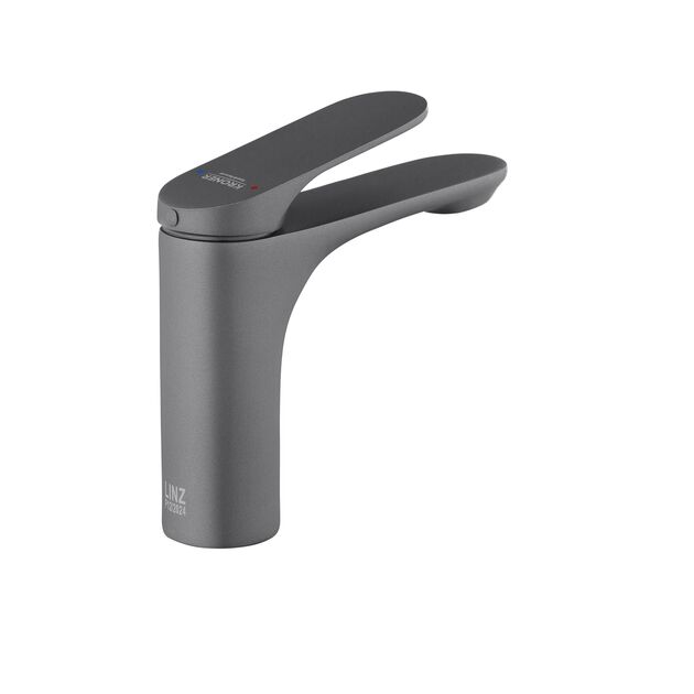 Смеситель для раковины Kroner KRM Linz - GRN010, фото , изображение 3 | SNABZHENIE.com.ua