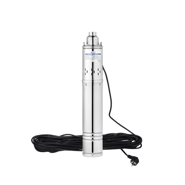 Насос глубинный шнековый Agua 4S QGD2,4-90-0,50 Hmax 90 м Qmax 40 л/мин P 500 Вт со встроенным конденсатором, фото , изображение 3 | SNABZHENIE.com.ua