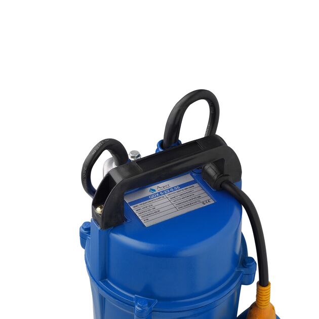 Насос дренажный Agua QDX 6-22-0.55 Нmax 22 м Qmax 8 куб.м P 550 Вт корпус алюминий, фото , изображение 3 | SNABZHENIE.com.ua