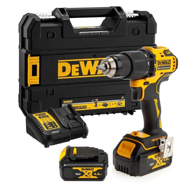 Дрель-шуруповерт акумуляторна безщіткова ударна DeWALT DCD709M2T, фото  | SNABZHENIE.com.ua