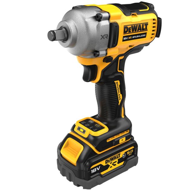 Гайковерт ударний акумуляторний безщітковий DeWALT DCF891P2G, фото , зображення 3 | SNABZHENIE.com.ua