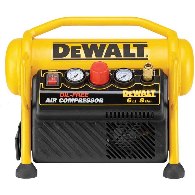 Воздушный компрессор безмасляный DeWALT DPC6MRC, 6 л, фото  | SNABZHENIE.com.ua