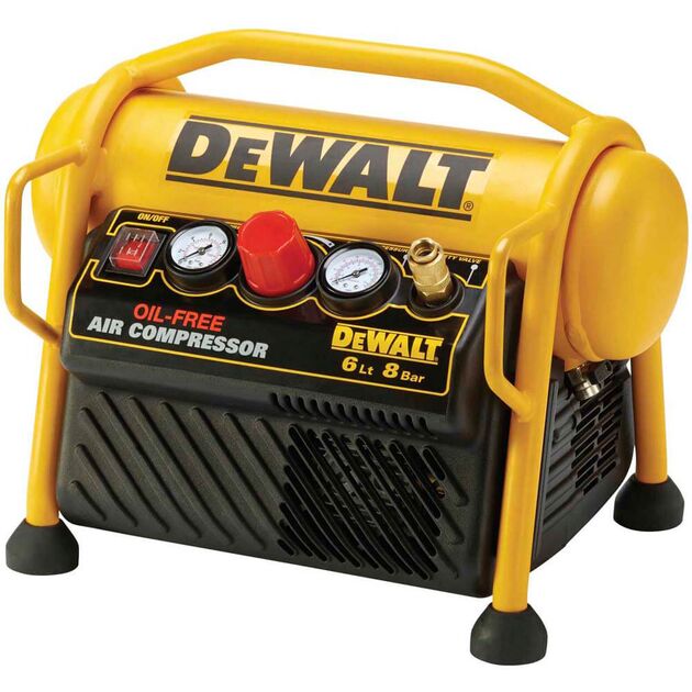 Воздушный компрессор безмасляный DeWALT DPC6MRC, 6 л, фото , изображение 2 | SNABZHENIE.com.ua