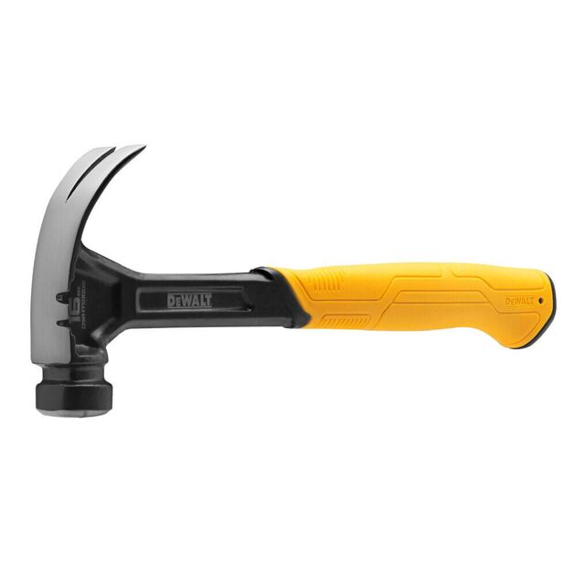Молоток CURVE-CLAW, цельнометаллический, 454 г DeWALT DWHT51002-0, фото , изображение 2 | SNABZHENIE.com.ua
