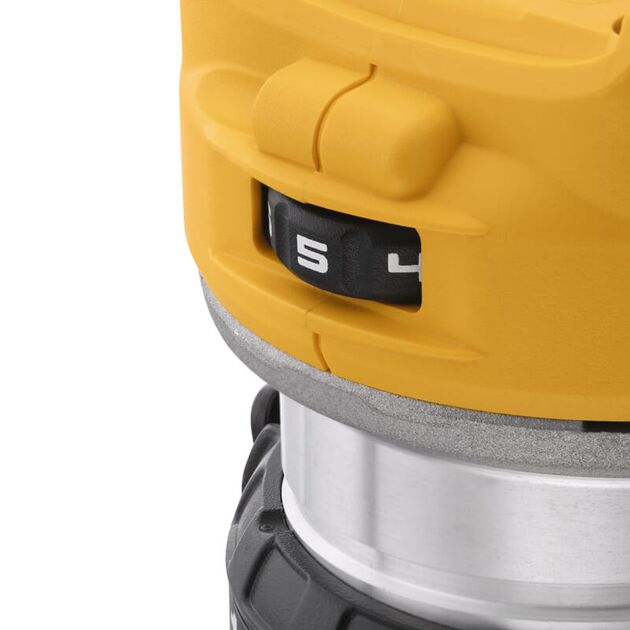 Фрезер аккумуляторный DeWALT DCW600N бесщеточный окантовочный, фото , изображение 3 | SNABZHENIE.com.ua