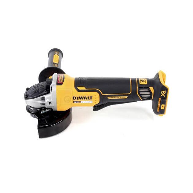 Угловая шлифмашина аккумуляторная DeWALT DCG406NT, фото , изображение 3 | SNABZHENIE.com.ua