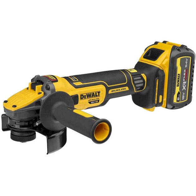 Шліфмашина кутова - болгарка акумуляторна безщіткова DeWALT DCG409VST1, фото , зображення 3 | SNABZHENIE.com.ua