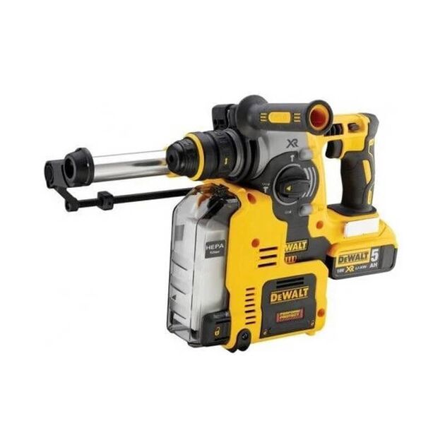 Перфоратор акумуляторний безщітковий SDS-Plus DeWALT DCH275P2, фото , зображення 2 | SNABZHENIE.com.ua