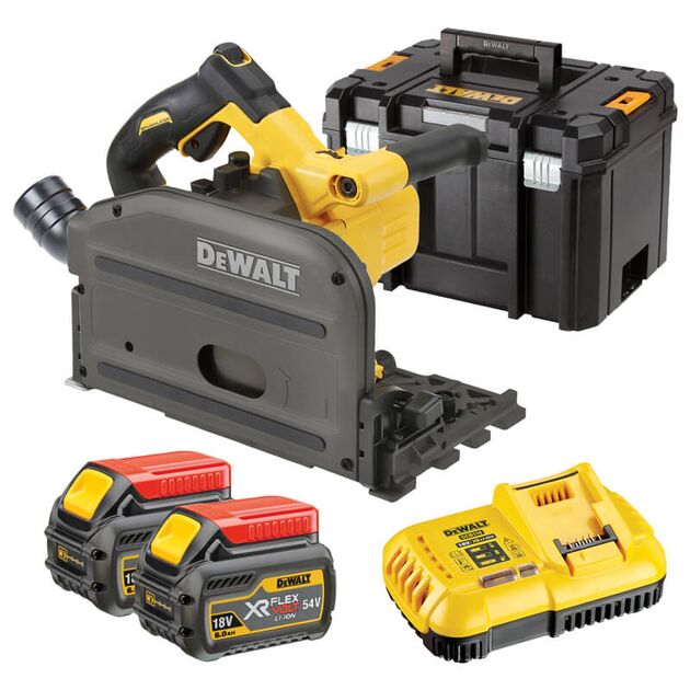 Пила акумуляторна занурювальна XR FLEXVOLT DCS520T2 DeWALT, фото  | SNABZHENIE.com.ua
