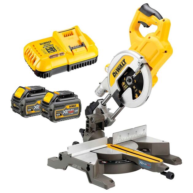 Пила торцовочна акумуляторна XR FLEXVOLT DCS777T2 DeWALT, фото  | SNABZHENIE.com.ua