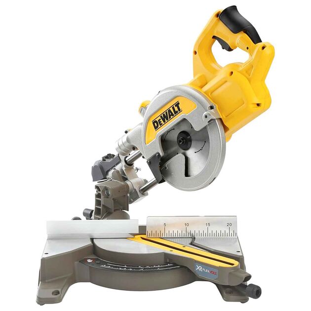 Пила торцовочна акумуляторна XR FLEXVOLT DCS777T2 DeWALT, фото , зображення 2 | SNABZHENIE.com.ua