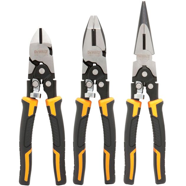 Комплект из 3 инструментов с шарнирными губками DeWALT DWHT0-70485, фото  | SNABZHENIE.com.ua