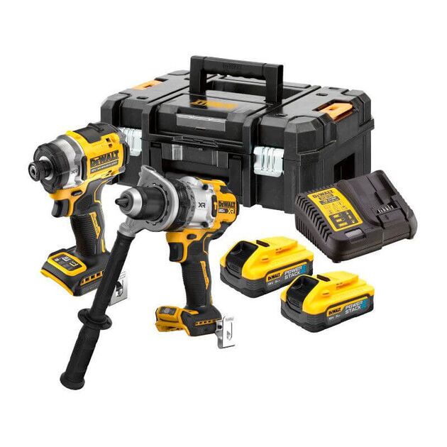 Набор из двух инструментов бесщёточных DeWALT DCK2200H2T, фото  | SNABZHENIE.com.ua