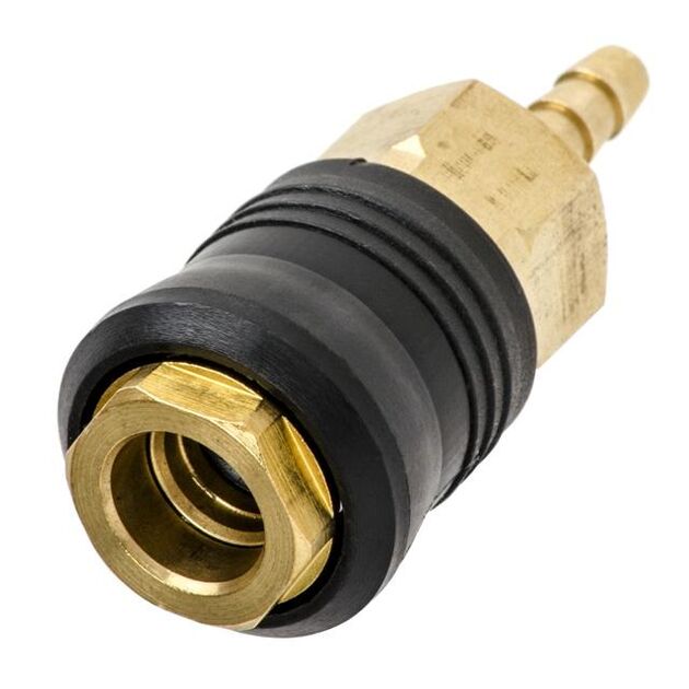 Соединение быстросъемное 6 мм на шланг, латунь INTERTOOL PT-1811, фото , изображение 3 | SNABZHENIE.com.ua