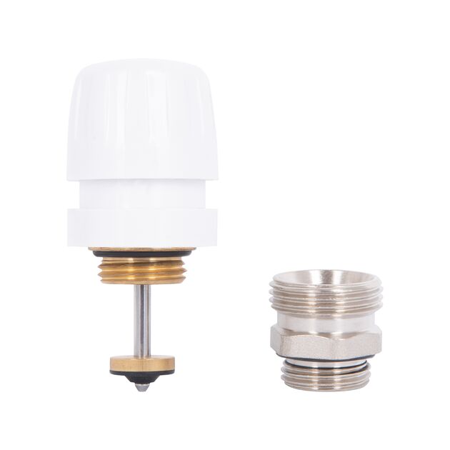 Кран термостатический для коллектора латунного Thermo Alliance Standart 1/2"х3/4" SF012, фото , изображение 2 | SNABZHENIE.com.ua