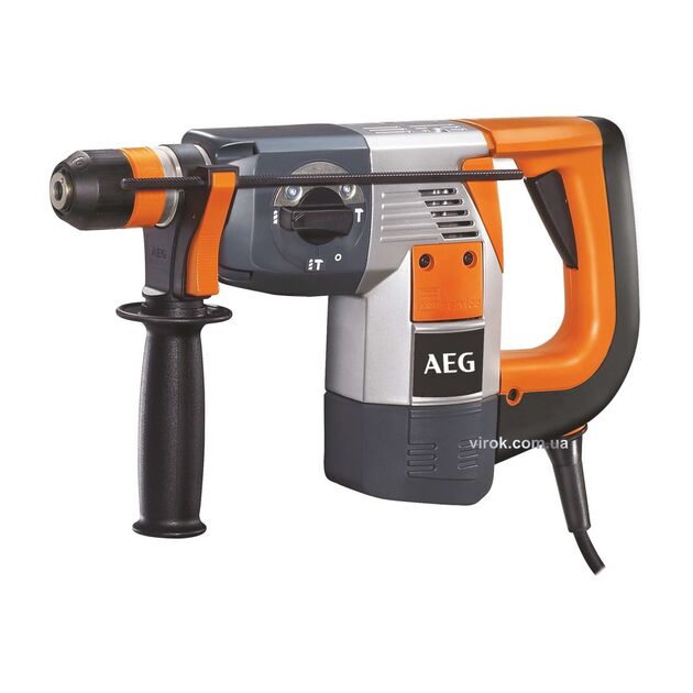 Перфоратор мережев SDS+ AEG: 750 Вт, 3.4 Дж, 4200 уд/хв, Ø≤30 мм (бетон), FIXTEC + кейс (PN3500X) DW, фото  | SNABZHENIE.com.ua