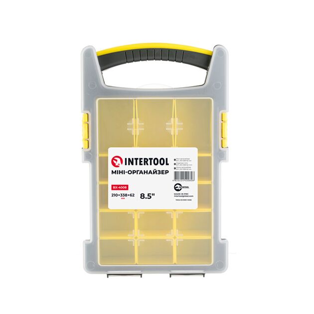 Міні-органайзер 8,5, 210x338x62 мм INTERTOOL BX-4008, фото , зображення 2 | SNABZHENIE.com.ua