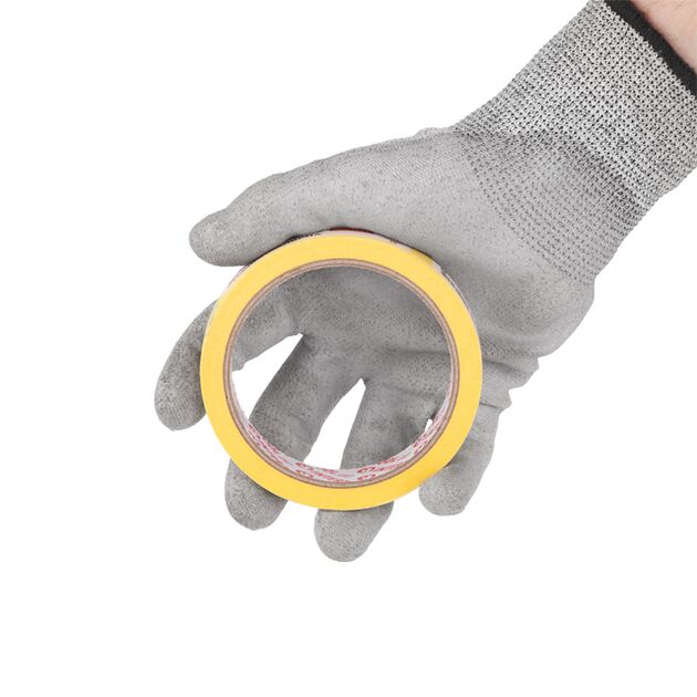 Лента малярна 19мм, 20м, жовта INTERTOOL DM-1920, фото , зображення 3 | SNABZHENIE.com.ua