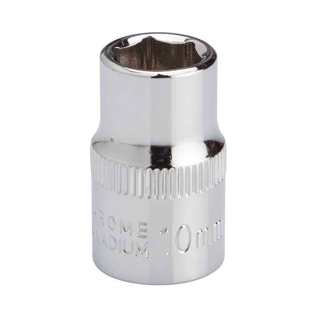 Головка шестигранная 3/8", 10мм, Cr-V, STORM INTERTOOL ET-0410, фото , изображение 2 | SNABZHENIE.com.ua