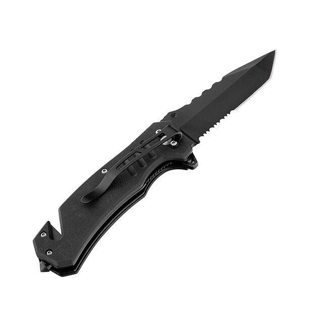 Складной нож 8,3 см для разрезания ремней INTERTOOL HT-0599, фото , изображение 3 | SNABZHENIE.com.ua