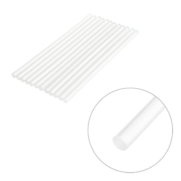 Комплект флуоресцентних клеєвих стержнів 7.4 мм * 200 мм, 12 шт INTERTOOL RT-1040, фото , зображення 3 | SNABZHENIE.com.ua